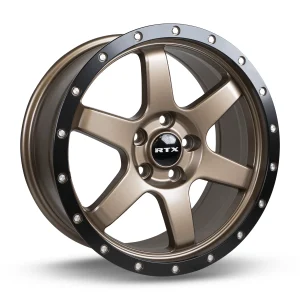 RTX Wheels – Dakar – Bronze – 17″x8″ 35mm – All weather Wheels – 083013
